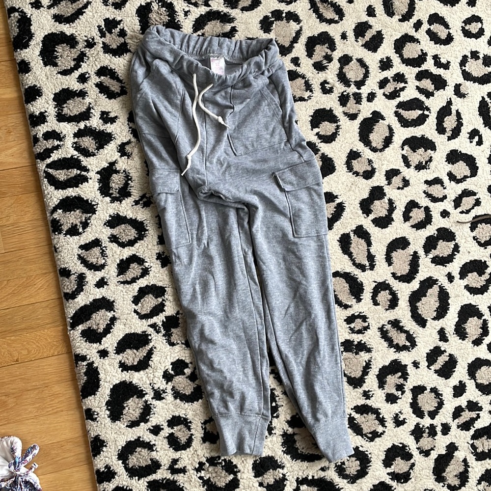 Gray Utility Joggers